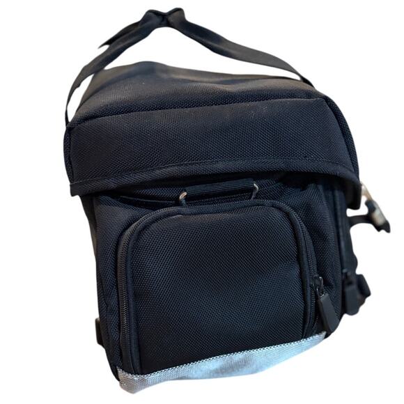 Canon 200DG Digital Camera Gadget Bag Black Shoulder Strap Padded - Picture 6 of 10